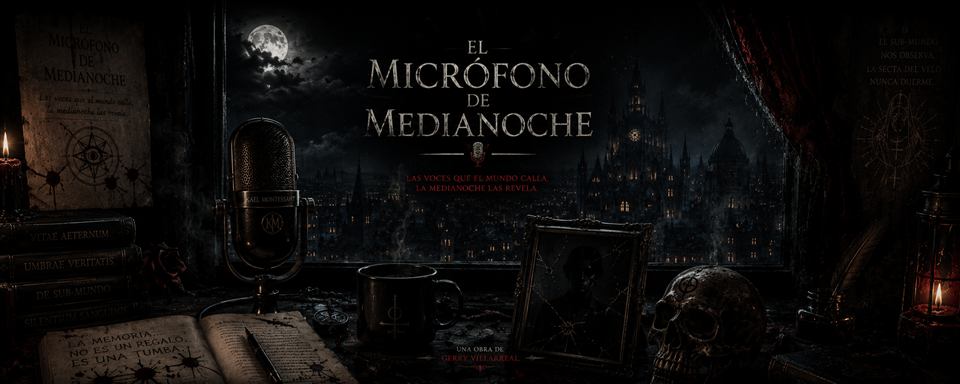 Fondo Micrófono de medianoche